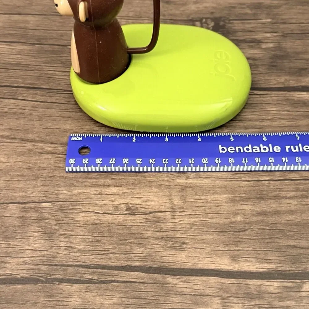 Joie Monkey Banana Tree Holder, Countertop Fruit Hanger with Secure Black